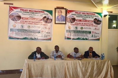Atelier de restitution du rapport d'Avant Projet Détaillé pour une étude de faisabilité technique et environnementale des routes à bitumer dans le cadre du Projet multinational (Rwanda/Burundi) d'amélioration des routes transfrontalières de l'EAC, Phase I