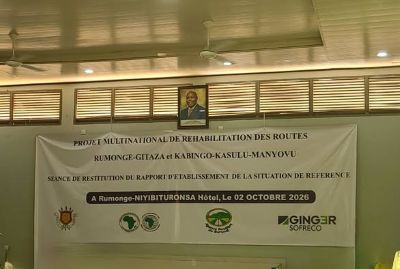 Rapport d'établissement de la situation de reférence dans le cadre du Projet multinational de Réhabilitation des routes Rumonge-Gitaza et Kabingo-Kasulu-Manyovu